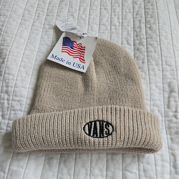 Vans Other - Vans Made In The USA Brown And Black Beanie 022026